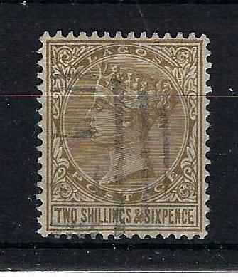 Image of Nigeria & Territories ~ Lagos SG 27 FU British Commonwealth Stamp
